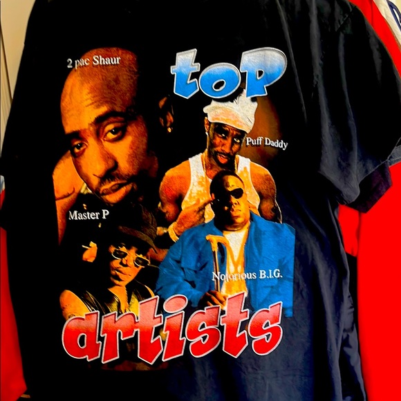 Vintage Rap Legends Bay Club Tags Rap Tee - Picture 1 of 3